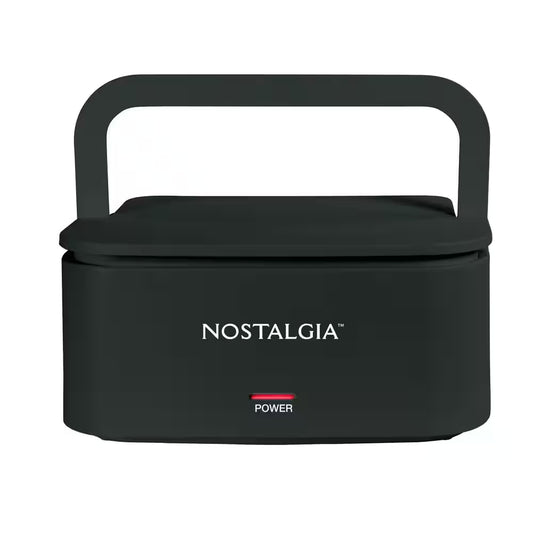 Black 32 Oz. Portable Heated Lunch Box